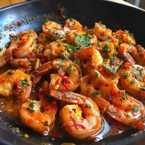 Grilled Peppered Prawns